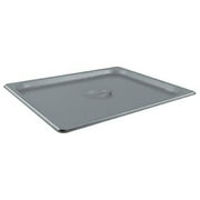 Update International Half Size Pan Cover 12 3/4" L x 10 7/16" W Silver (STP-50LDC) 78320