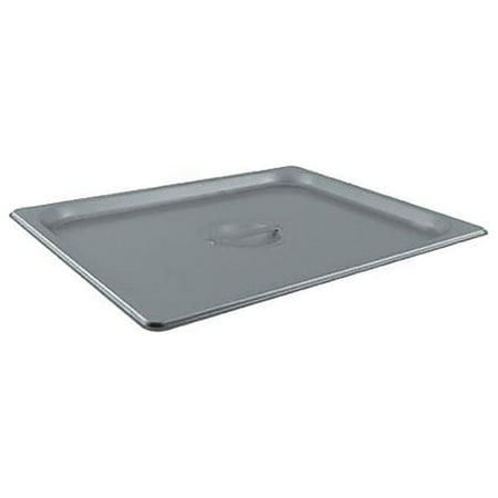 Update International Half Size Pan Cover 12 3/4" L x 10 7/16" W Silver (STP-50LDC) 78320