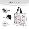 thumbnail image 2 of KLL Lavender Flowers Pattern Aesthetic Tote Bag for Women Beach Bag Shopping Bags Shoulder Bag Reusable Grocery Bags, 2 of 5