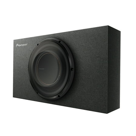 Pioneer TS-D10LB 10" - 1300 W Max Power, Single 2Ω Voice Coil, Sealed Enclosure, Aramid Fiber IMPP™