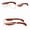 Red, variant on Rongyun Foldable Anti-Blue Light Reading Glasses, 3 Colors, Glasses Available From 100 To 409 Degrees