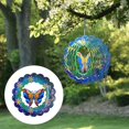 thumbnail image 2 of Encantadora Campana De Viento Metálica, Elegante Adorno Que Evoca Los Sonidos De La Naturaleza, 2 of 8
