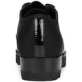 thumbnail image 3 of Women's Donald Pliner Elee Lug Sole Lace-up Oxfords Black B4HP (US 6.5M), 3 of 5