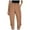 Coffee, variant on TTUHYWXI Cargo Capri Pants for Women High Waisted Relaxed Fit Elastic Knit Waist Casual Capris Trousers Cropped Pants (Grey, M)