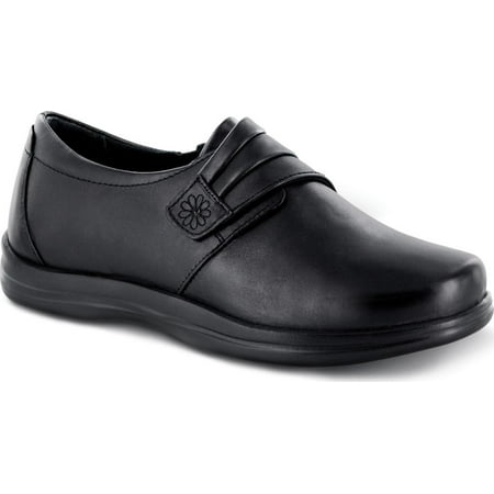 

Women s Apex Linda Classic Monk Strap Black Full Grain Leather 11 XW