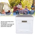 thumbnail image 4 of Bac de Rangement Pliable, Organisateur de Garde-Robe 16.7L Grande Capacité pour Camping Extérieur Voiture, 4 of 7