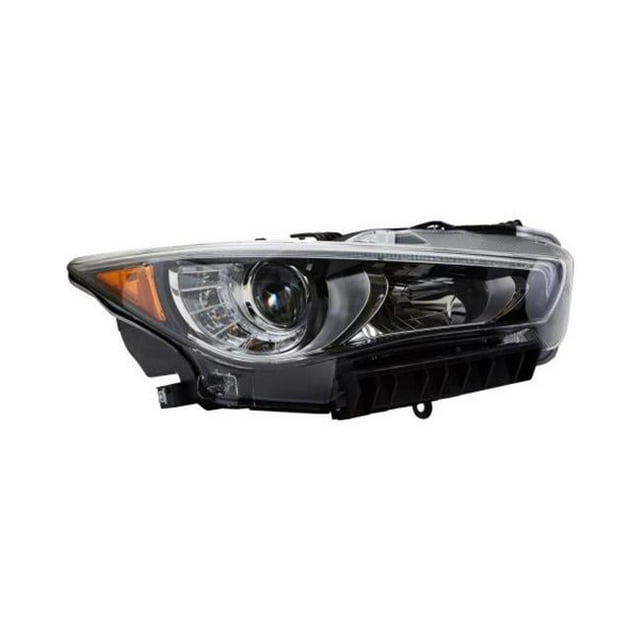 TYC TYC20-9505-00-9 Passenger Side Replacement Headlight for 2014-2017 Infiniti Q50