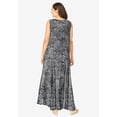 thumbnail image 3 of Woman Within Plus Size Sleeveless Crinkle Dress, 3 of 6