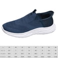 thumbnail image 2 of Zapatillas de deporte de punto para hombre Zapatillas de deporte de malla antideslizantes Zapatos para correr Zapatos deportivos al aire libre, 2 of 9