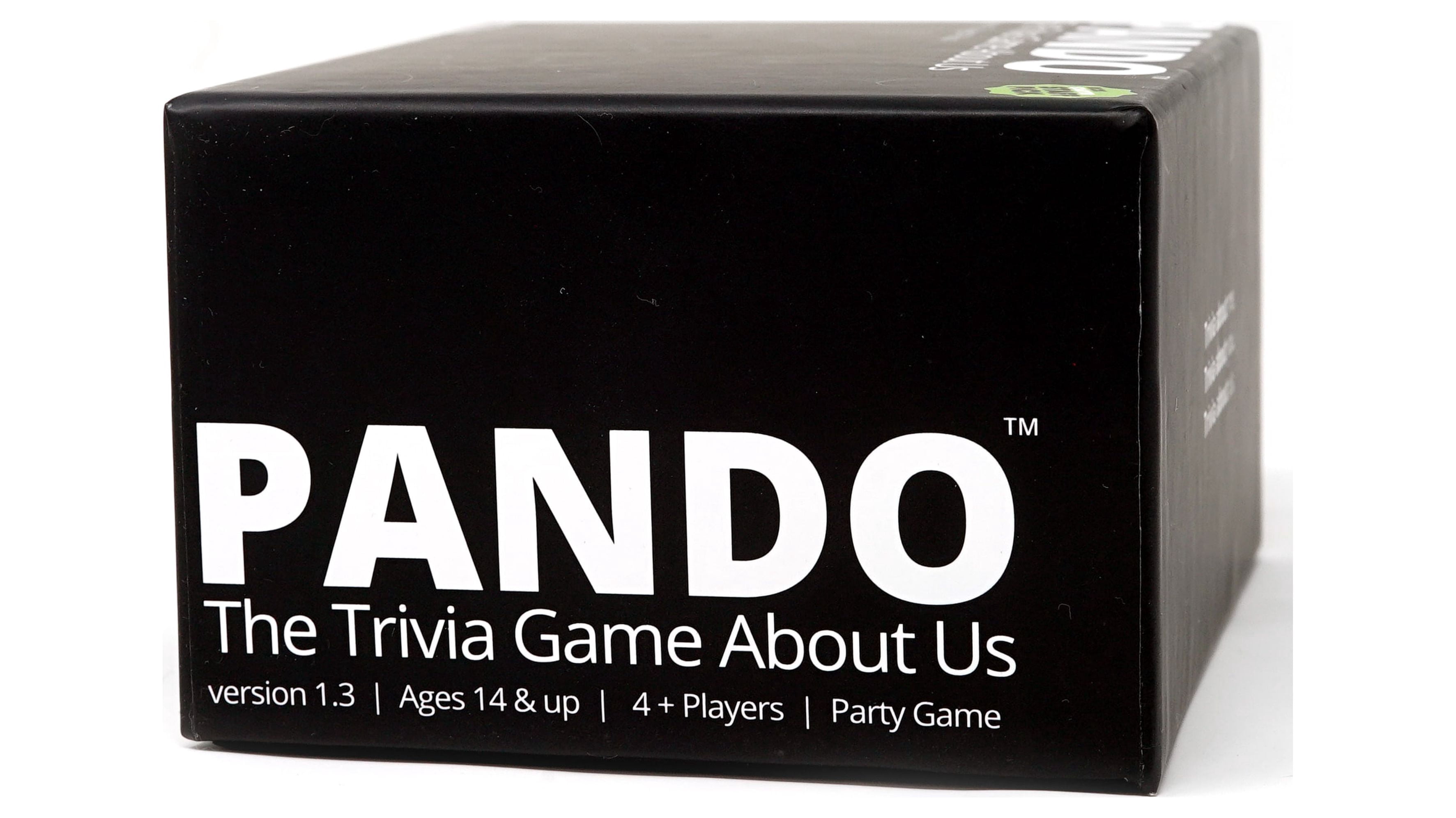 Pando - The Party Game Where You Try to answer Trivia Questions about Your Friends or Family