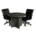 thumbnail image 2 of Mayline Aberdeen 42"" Round Conference Table in Gray Steel Laminate, 2 of 2