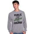 thumbnail image 5 of Course Legend Trophy Golfer Golfing Long Sleeve TShirt Men Women Brisco Brands L, 5 of 6