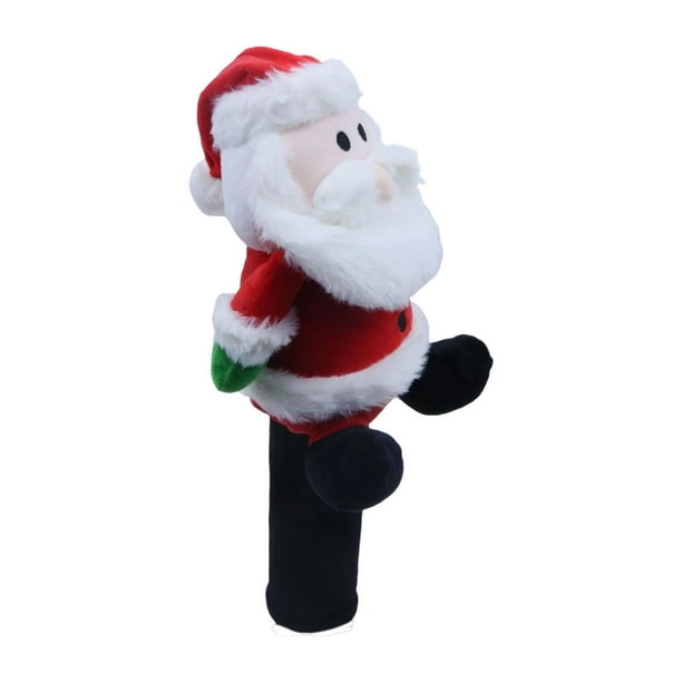 Funda protectora para cabeza de palo de golf de madera con temática navideña Papá Noel