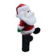 thumbnail image 1 of Funda protectora para cabeza de palo de golf de madera con temática navideña Papá Noel, 1 of 8