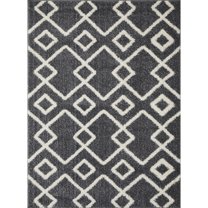 Loomaknoti Vemoa Adeta 9' x 12' Blue Geometric Indoor Area Rug