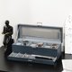 thumbnail image 5 of ProCase Caja para Reloj de 6 Ranuras, Estuche Organizador de Relojes de 2 Pisos con Tapa Vidrio Anti-polvo Almacenaje Guardarrelojes para Hombres y Mujeres (Azul Oscuro), 5 of 14