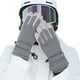 thumbnail image 5 of Guantes de esquí para nieve, invierno, clima frío, resistentes al viento, cálidos, para snowboard, para hombres y mujeres, 5 of 6