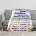 thumbnail image 3 of LHSHID Bereavement Gifts Sympathy Gift Blanket Flannel Soft and Comfortable Anti static Bed Sofa Blanket 50x60in, 3 of 5