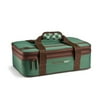 Rachael Ray Forest Green Expandable Lugger - Expandable Insulated Casserole Carrier, Forest Green