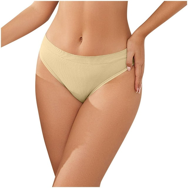 Pantalon Uni pour Femmes à Taille Basse, Confortable, Respirant et à la Mode (Culottes Triangulaires pour Femmes)
