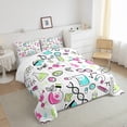 thumbnail image 4 of Science Theme Comforter Set Full Math Equation Bedding Teens School Educational Dorm Bedroom Decor Science Formula Bedding Comforter Sets Chemical Subject Theme Duvet Insert, 4 of 5