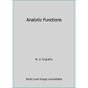 Analytic Functions, Used [Paperback]