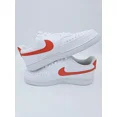 thumbnail image 4 of NIKE COURT VISION LOW NN White/Picante Red Men's Shoes DH2987-108. #85, 4 of 6