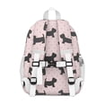 thumbnail image 3 of Scottish Terrier Backpack for School,Cute School Bag,Schoolbag with Adjustable Shoulder Straps & Padded Back,15"x11.42"x5.5", 3 of 6