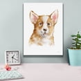 thumbnail image 4 of Epic Graffiti 'Dog Portrait 2'  by Katrina Pete Canvas Wall Art, 12" x 16", 4 of 8