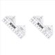 thumbnail image 1 of 2X Regla de EdredóN de Doble Tira de 90 Grados, Reglas Triangulares de AcríLico de 10 Pulgadas, Reglas y Plantillas de Acolchado Antideslizantes, 1 of 5