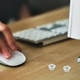 thumbnail image 2 of Raindrops 4 pcs  Desk Grommets Computer Table Cable Hole Covers Desk Wire Organizer Hole Covers, 2 of 8