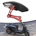 thumbnail image 2 of BUYISI Motorcycle Rear Aluminium Rear Mudguard Motorbike Carbon Fiber Printed Plastic 560G Motorcycle Mudguard Motor Turn Signal Part Red, 2 of 5