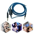 thumbnail image 5 of Yucurem Replacement Headset Cable Inline Mute Cord for Astro A10/a30/a40/a40tr/a50(blue), 5 of 10