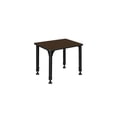thumbnail image 5 of Regency 18.5 x 26 in Rectangle Height Adjustable Classroom School Desk- Neo Walnut, 5 of 8