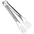 thumbnail image 1 of Pinzas para barbacoa de acero inoxidable, pinzas para barbacoa, herramientas de cocina para Buffet, pinza para pan, pinza para barbacoa anticaliente, pinza para pastelería, 1 of 5