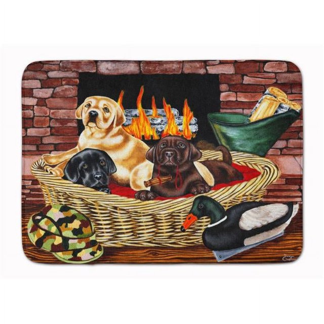 Carolines Treasures AMB1362RUG la Nouvelle Génération Labrador Tapis en Mousse à Mémoire de Forme Lavable en Machine