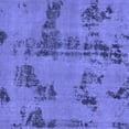 thumbnail image 1 of Ahgly Company Indoor Square Oriental Blue Traditional Area Rugs, 4' Square, 1 of 4