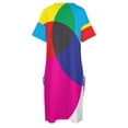 thumbnail image 4 of CMYKDesigns-vestido holgado con cuatro bolsillos para mujer vestidos de fiesta de boda para eventos especiales, 4 of 6