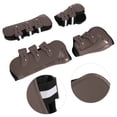 thumbnail image 3 of Legguard de caballo engrosado, 1 juego de legguard de caballo de PU Protector de pierna de caballo Leggings de caballo probados y confiables, 3 of 8