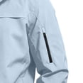 thumbnail image 6 of Mens Rain Jacket Waterproof with Hooded Hiking Coat | Zip Pockets Windbreaker,Fishing,Active Performance Shell Jackets, 3XL, 6 of 7