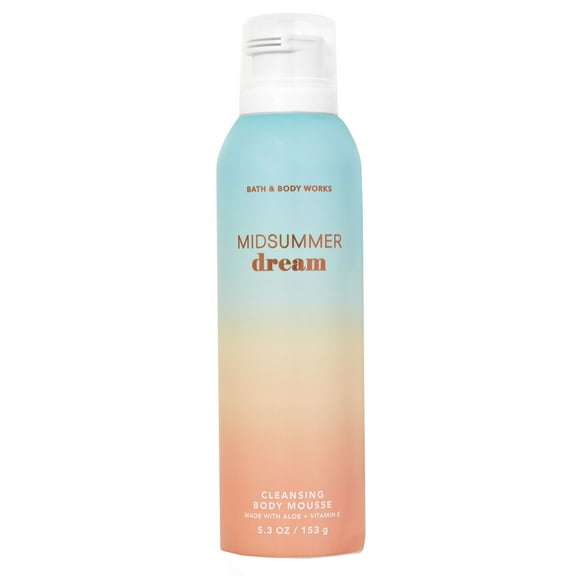 Bath & Body Works White Barn Midsummer Dream Cleansing Body Mousse, 5.3 Oz