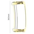 thumbnail image 3 of Funda de parachoques de TPU suave con todo incluido para Fitbit Inspire 3 (dorado), 3 of 5