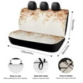 thumbnail image 2 of Autumn Leaves Border Car Rear Seat Cover, Suitable for Automobiles SUV、 General Motors Back Seat Protectors for Cars, Trucks, 2 of 6