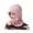 One Size D, variant on Outdoor Headgear Solid Color Plush Trim Windproof Warm Face Guard Scarf Hat Skiing Hiking Biking Winter Sports Headwear