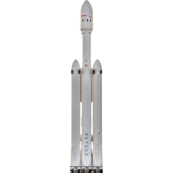 H69343 SpaceX Falcon 9 Heavy Space Rocket NASA Astronomy Ship