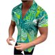 thumbnail image 1 of Camisas casuales de manga corta de moda de verano para hombres Pompotops  oipoqjl48768, 1 of 7