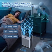 AIRFIRE H14 HEPA Air Purifiers for Home up to 2215 Sq.ft, Air Purifier for Allergies and Asthma, Pollen, Wildfire/Smoke, Pet Dander & Odor, Dust, AP304, White, 2026 New