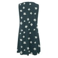 thumbnail image 4 of TJAZFJPA Robes de Soirée pour Femmes Élégantes Femmes Élégantes Robe Débardeur à Col Rond à Col Rond Robe Décontractée à Imprimé Floral Robes de Villégiature pour Femmes Robe de Boîte de Nuit, 4 of 5