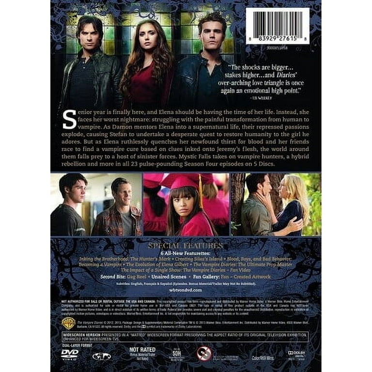 The Vampire Diaries: The Complete Fourth Season (DVD