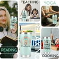 thumbnail image 3 of Teacher Tumbler Gifts For Women, Teacher Appreciation Week Gifts Birthday Gifts from Students, Back To School, Retirement, Christmas Teacher Gift Ideas, 20 Oz Teacher Cup, 3 of 6